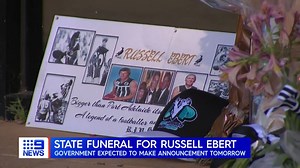 5.7K views · 57 reactions | #9News understands the South Australian government is likely to announce plans for a state funeral for Russell Ebert tomorrow. | 9 News Adelaide | Facebook