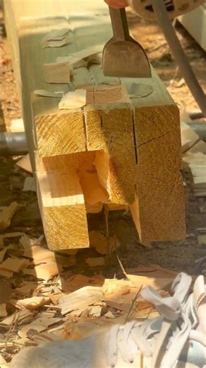 Efficient Power Tool for Precision Mortising in Heavy Timber Framing