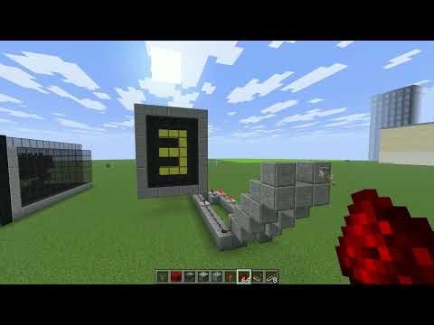 Display Numérico de LED no Minecraft!