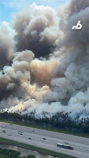 Part of Florida’s Turnpike closed as wildfires burn over 20,000 acres