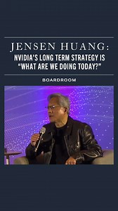 580K views · 6.4K reactions | Valued at over $4 trillion, NVIDIA’s CEO discusses the company’s long-term strategy.⁠ ⁠ (: CASPA) | Boardroom | Facebook