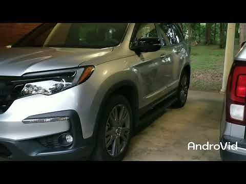 Running boards install 2022 Pilot