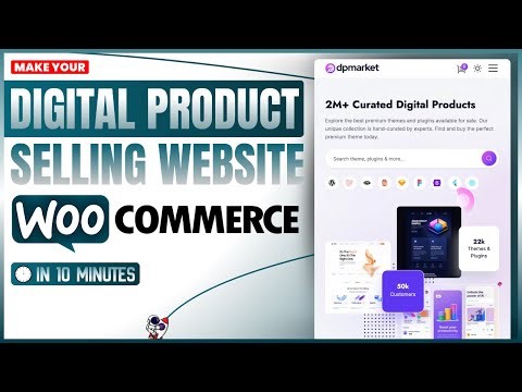 Digital Products Website Wordpress | How To Make A Digital Product Selling Website in WordPress