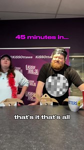 2.6K views · 42 reactions | Producer Courtney attempted her final food challenge: 100 Timbits in 1 hour or at least beating someone else. 藍 #SandraAndChris | KiSS 105.3 | Facebook