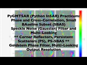 PyGMTSAR (Python InSAR) Practicum. Lesson 3