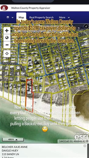 30A Florida Man on Instagram: "We need to vote these people out. This just opened up Pandoras box and is about to make the problem worse and raise our taxes even higher #30a #graytonbeach #sowal #seaside #florida"