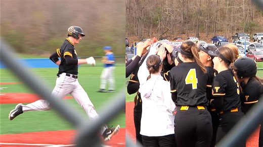 6.8K views · 27 reactions | With stellar defense mixed in between, Brady Kaufman and Paiton Murphy lead Tri Valley High School baseball and softball to road victories over Philo! | WHIZ | Facebook