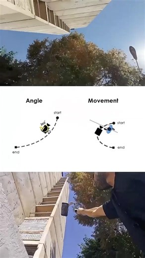Professional Gimbal Techniques in 15 Seconds ⚡ | Insta360 Flow 2 Pro