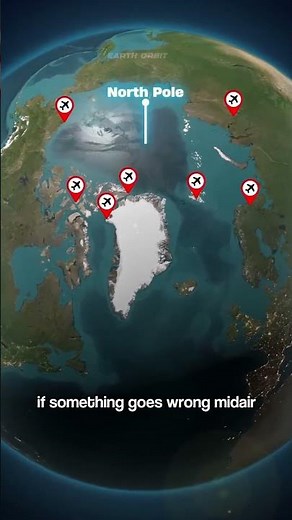 Never fly over south poul #geography