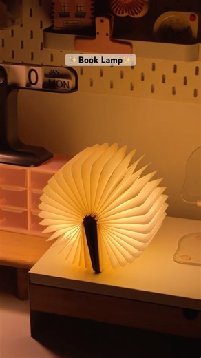 Pinteresty Book Lamp 🌷✨🎀#decor #lamp #book #kawaii #pinteresty #homedecor #cute