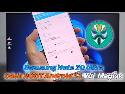 Root Samsung Note 20 Ultra Android 13 with Magisk