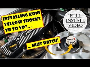 How to rebuild & install the front struts using Koni shocks & King springs in VB / VP V8 Commodore