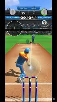 Pure Skill in Batting & Bowling 🔥 Perfect Match Win@RNAV_GAMEONMOBILE