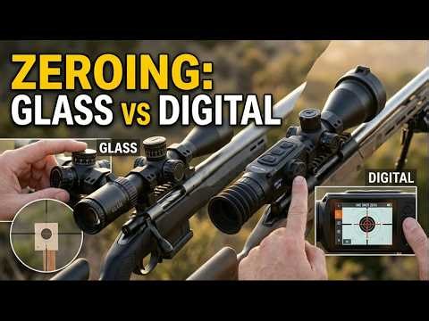digital scope zeroing explained vs traditional scopes