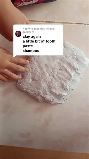 How to Make Slime with Clay and Colgate Toothpaste