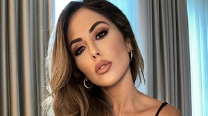 Brittney Palmer stuns in see-through lingerie as fans call her ‘a work of art’