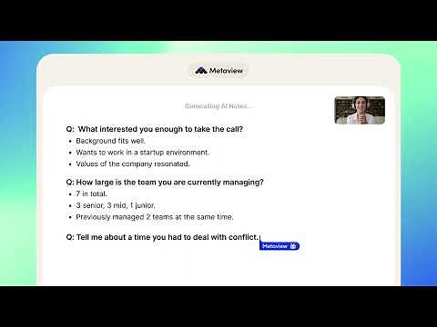 AI-generated Interview Notes | Save Hours With Automated Summaries & Insights