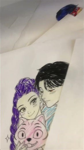 Color the characters from the movie "Inside Out" #tinkersketch #drawing