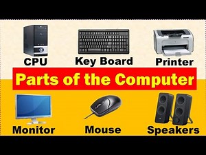 Parts of computer - Computer Basic - parts of computer and their uses -Computer parts and functions