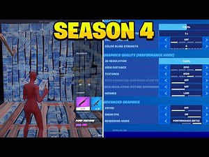 How To Get Bubble Wrap Builds for Performance Mode in Fortnite (Season 4)
