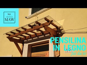 Fai da Te - Pensilina in legno e Lexan policarbonato