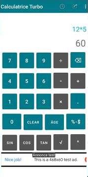 Comment Utiliser Calculatrice Turbo.