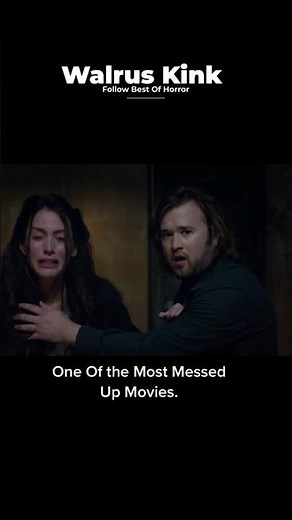 Disturbing Horror Movies : Tusk is disturbing Justin Long's painfully transformed into a "walrus"