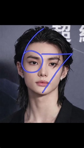 How to draw Hyunjin from stray kids ✨#ytshorts #tutorial