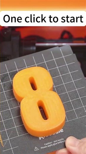 Learning numbers has never been this easy! With the Kidoodle 3D printer: