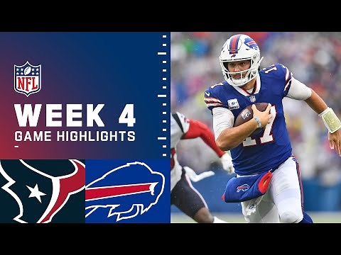 Texans vs. Bills Week 4 Highlights | NFL 2021