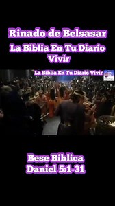 @everyone El corto reinado de belsasar Daniel capitulo 5 versiculo 1 al 31 | La Biblia en tu Diario Vivir