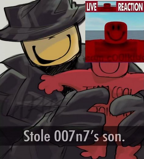 MY NAMES COOLKIDD I'M FIVE YEARS. OLD #roblox #robloxmemes #forsaken #fyp #lol #weareforsaken