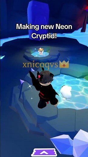 Making the NEW neon Cryptid in Adopt Me!