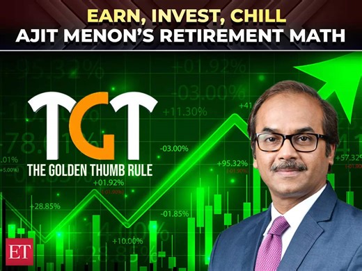 How to Retire Rich: Ajit Menon explains ‘The Golden Thumb Rule’ of retirement planning | Ep. 3