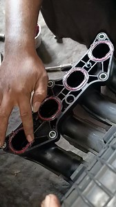 apply grease to the intake manifold gasket. #automotive #carservice #mechaniclife | Mandiri auto technic
