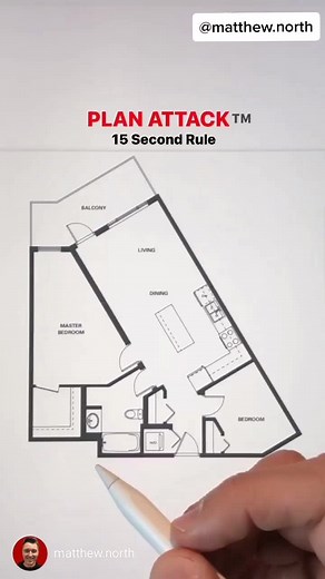 How many design problems can we find in 15 seconds?! #architecture #design #interiordesign #housefloorplan #fyp #floorplan #architecturestudent
