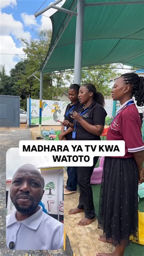 SHAMSI RAMADHANI on Instagram: "Madam Glroy kutoka @geniuses_daycare katoa hatari za katuni na screen time"