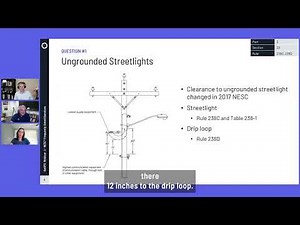 NESC streetlight rules in Communication Worker Safety Zones