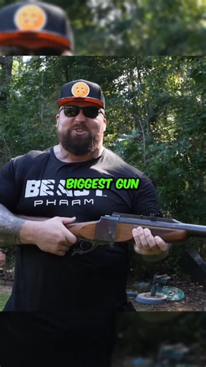 How The World's Strongest Man Fired The World's Biggest Rifle