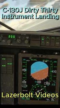 Blackbird C-130J FULL ILS LANDING TUTORIAL - #hercules #lazerbolt #msfs2024