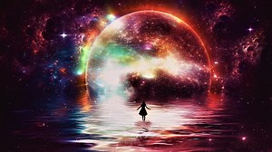 Galaxy Girl Live Wallpaper - MoeWalls