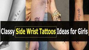 75  Classy Side Wrist Tattoos Ideas for Girls - Veo Tag