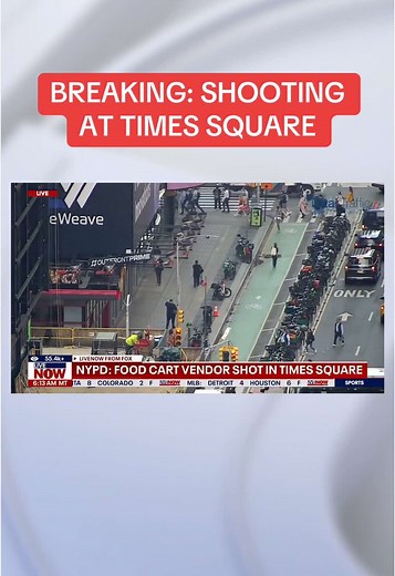 BREAKING: A food cart vendor was shot on Wednesday morning in Times Square following a dispute with a group of young people, the NYPD said. FOX 5 New York's Robert Moses joins LiveNOW from FOX to share the latest developments.