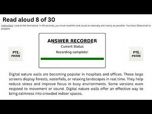 🎯PTE Academic & Core Read Aloud | 100% Real Exam Questions | Must Practice for 2025!