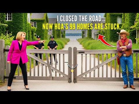 HOA Built 99 Lakefront Homes on My Land — So I Closed the Only Access Road and Let Nature Take Over