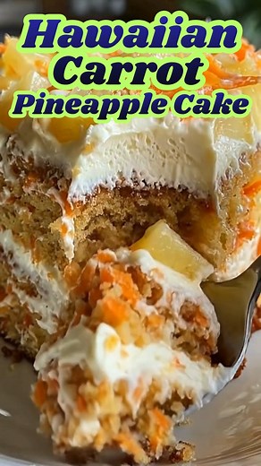 702K views · 6.6K reactions |  Hawaiian Carrot Pineapple Cake –...
