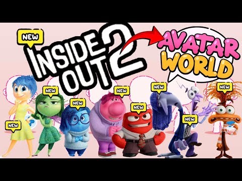 NEW✅ HOW TO MAKE INSIDE OUT 2 CHARACTERS IN PAZU AVATAR WORLD #pazuavatarworld #insideout2