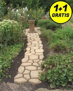 67 reactions |  Διαμορφώστε τα τσιμεντένια μονοπάτια στην αυλή σας,...