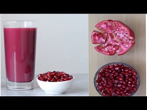 Pomegranate juice easy recipe