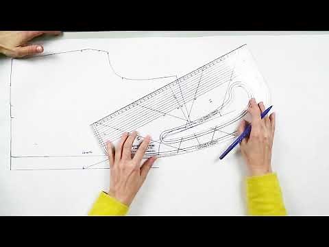 Draft A Shawl Collar - Pattern Cutting Tutorial - New course for 2023 👇️